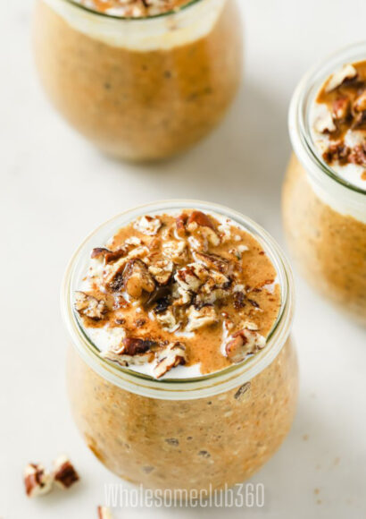 Thumbnail for Keto Pumpkin Pie Overnight Oats