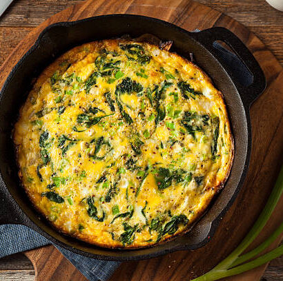 Spinach Frittata Recipe