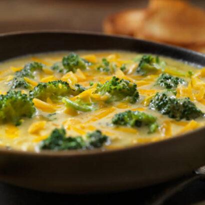 Wholesome & Cheesy Low Carb Broccoli Cheddar Soup
