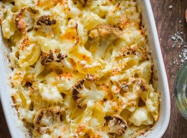 Thumbnail for Creamy Cauliflower Mac and Cheese