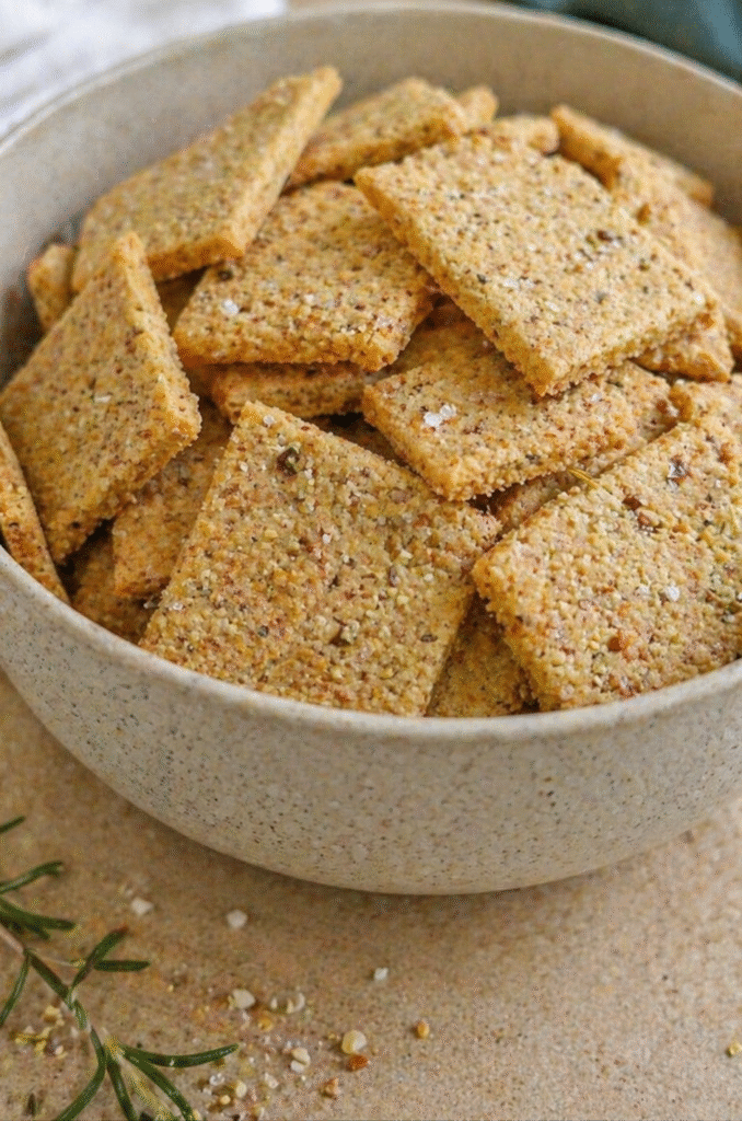 Easy keto crackers recipe