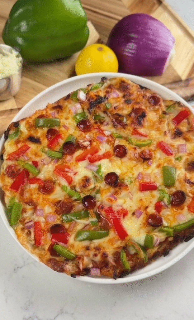 Best Chicken Crust Pizza Recipe (Zero Carb, High Protein & Keto)