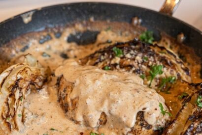 Thumbnail for Garlic Butter Melting Cabbage Recipe (That Viral Low-Carb Side!)