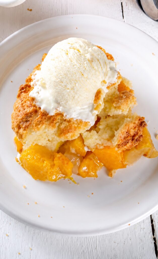 Best Sugar-Free Keto Peach Cobbler