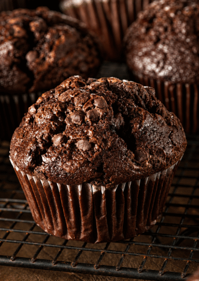Thumbnail for Ultimate Keto Double Chocolate Muffins (Ultra-Moist & Bakery-Style)