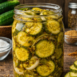 Easy Sugar Free Bread and Butter Pickles Recipe (Extra Crunchy!)