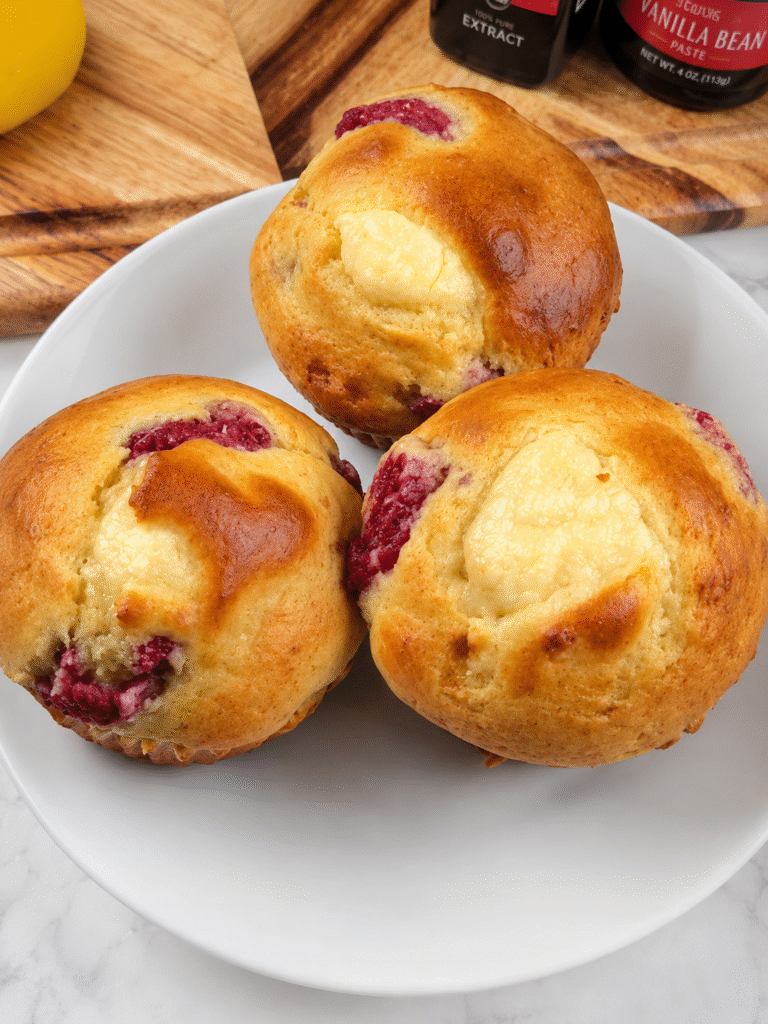 Best Low Carb Raspberry Cheesecake Muffins