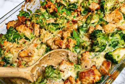 Thumbnail for Easy 40-Minute Low Carb Chicken Alfredo Bake