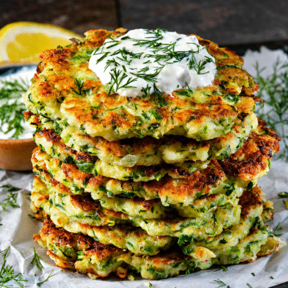 Ultimate Crispy Keto Zucchini Fritters