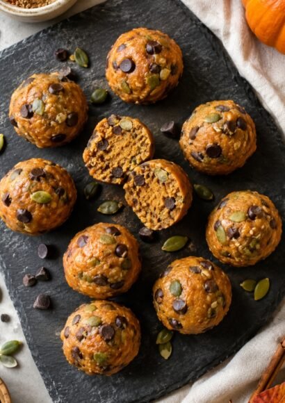 Thumbnail for Easy No-Bake Pumpkin Protein Balls (Low Carb & Grain-Free!)