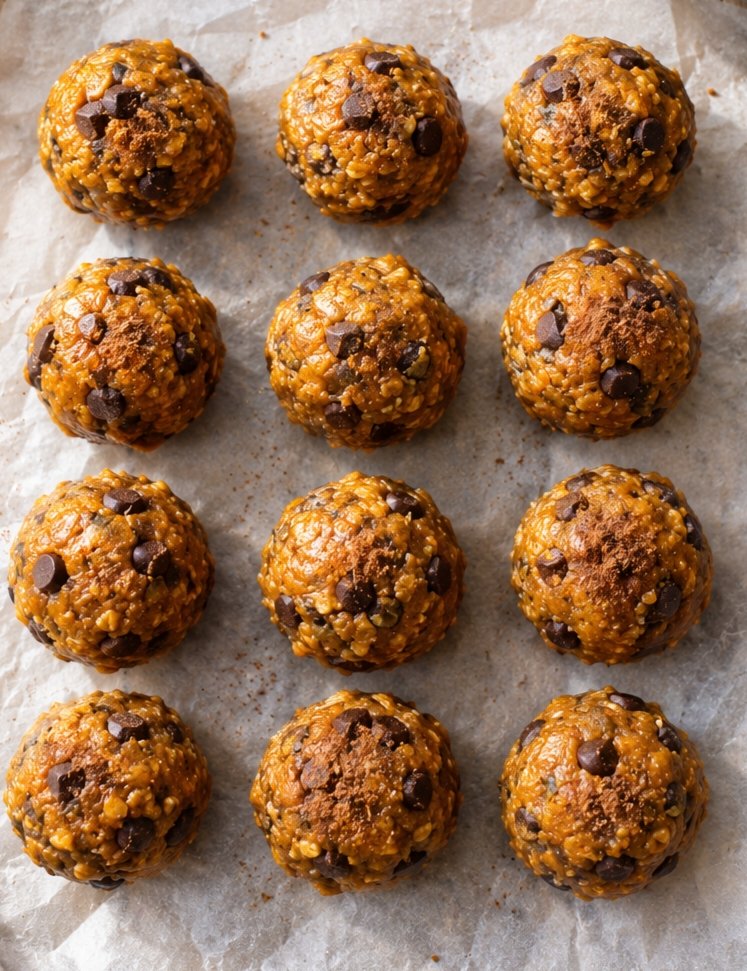 Easy No-Bake Pumpkin Protein Balls (Low Carb & Grain-Free!)